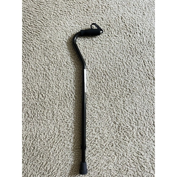 Adjustable Medline Bariatric Heavy‎ Duty Cane with Offset Handle,hold 300 lbs - Picture 2 of 7